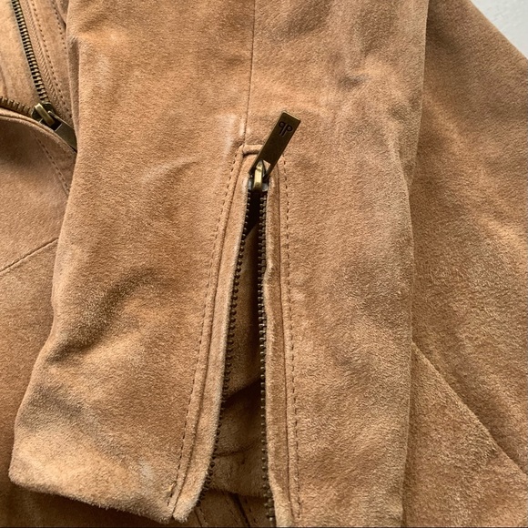 Dennis Basso Suede Tan Jacket size 1X - Picture 17 of 17